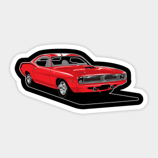 70 Cuda Sticker